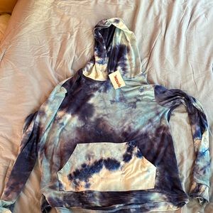 NWT WallFlower Tie Dye Hoodie